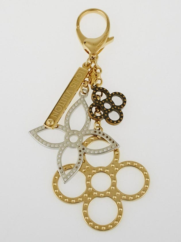 Louis Vuitton Goldtone Metal Tapage Bag Charm and Key Holder