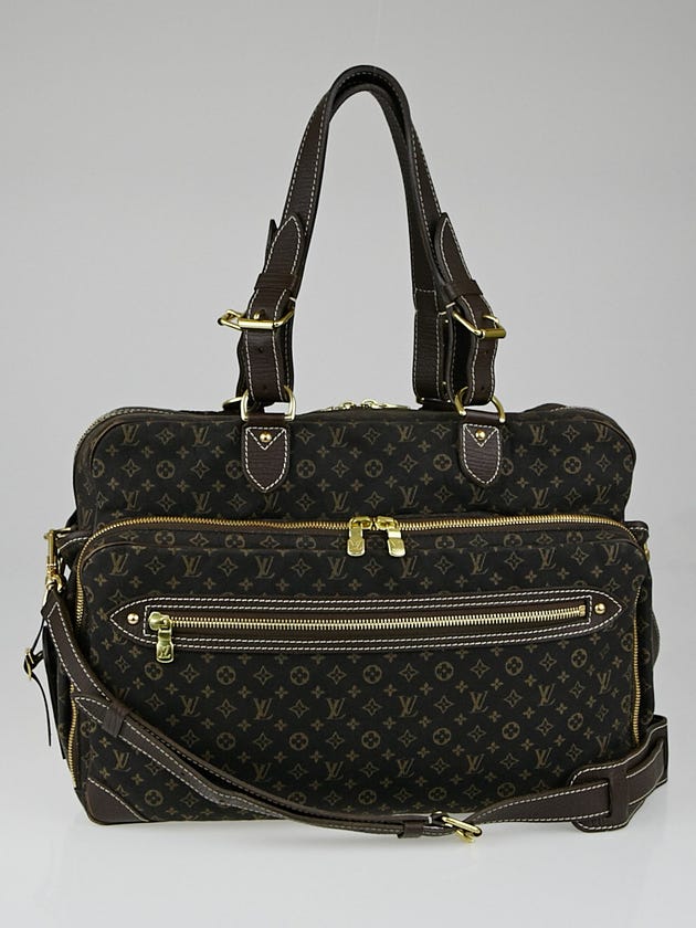 Louis Vuitton Ebene Monogram Mini Lin Canvas Diaper Bag