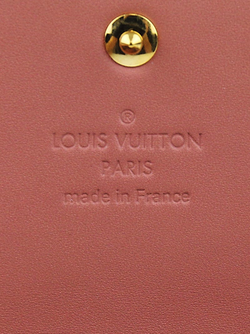 Louis Vuitton Limited Edition Monogram Vernis Ikat Sarah Wallet (SHF-22286)