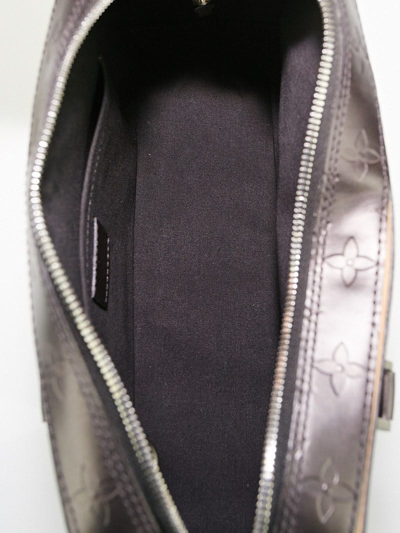 Louis Vuitton Bag Shelton Blue Gray Handbag Tote Women's Monogram Matte  M55175
