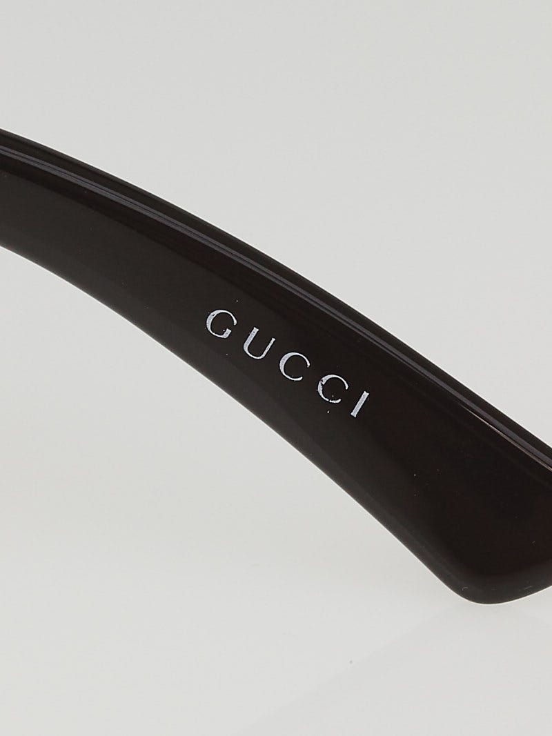 Gucci Gold Frame Buckle Shield Sunglasses - 2738 | Yoogi display picture 1