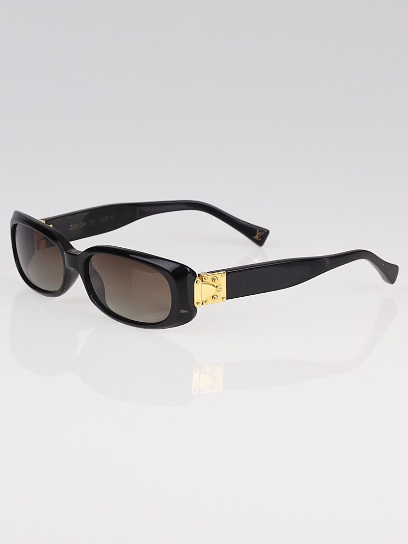 Louis Vuitton Black Acetate Frame Enigme Sunglasses - Yoogi's Closet