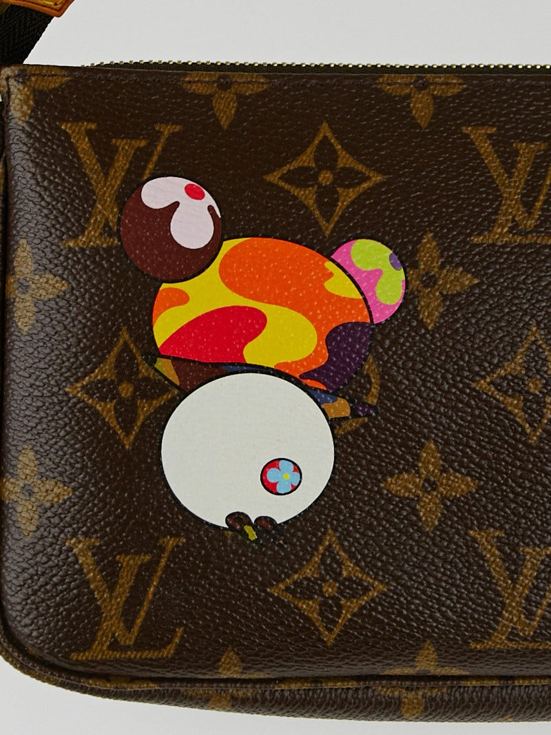 Louis Vuitton Monogram Pochette Accessoires Takashi Murakami Panda
