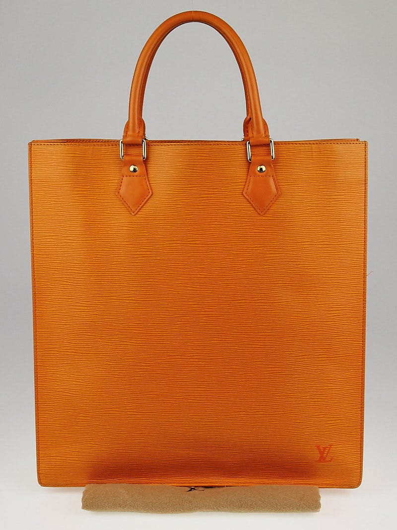 Louis Vuitton Mandarin Epi Leather Sac Plat PM Bag - Yoogi's Closet