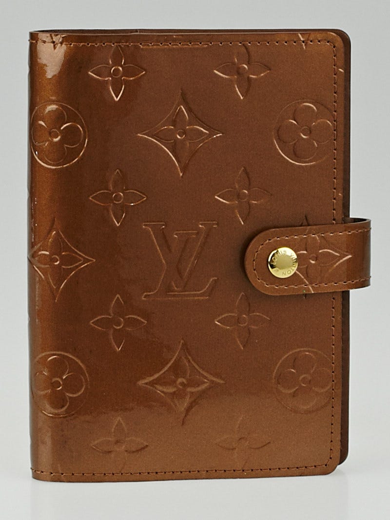 Louis Vuitton // Monogram Ring Agenda Cover // Small // CA1001