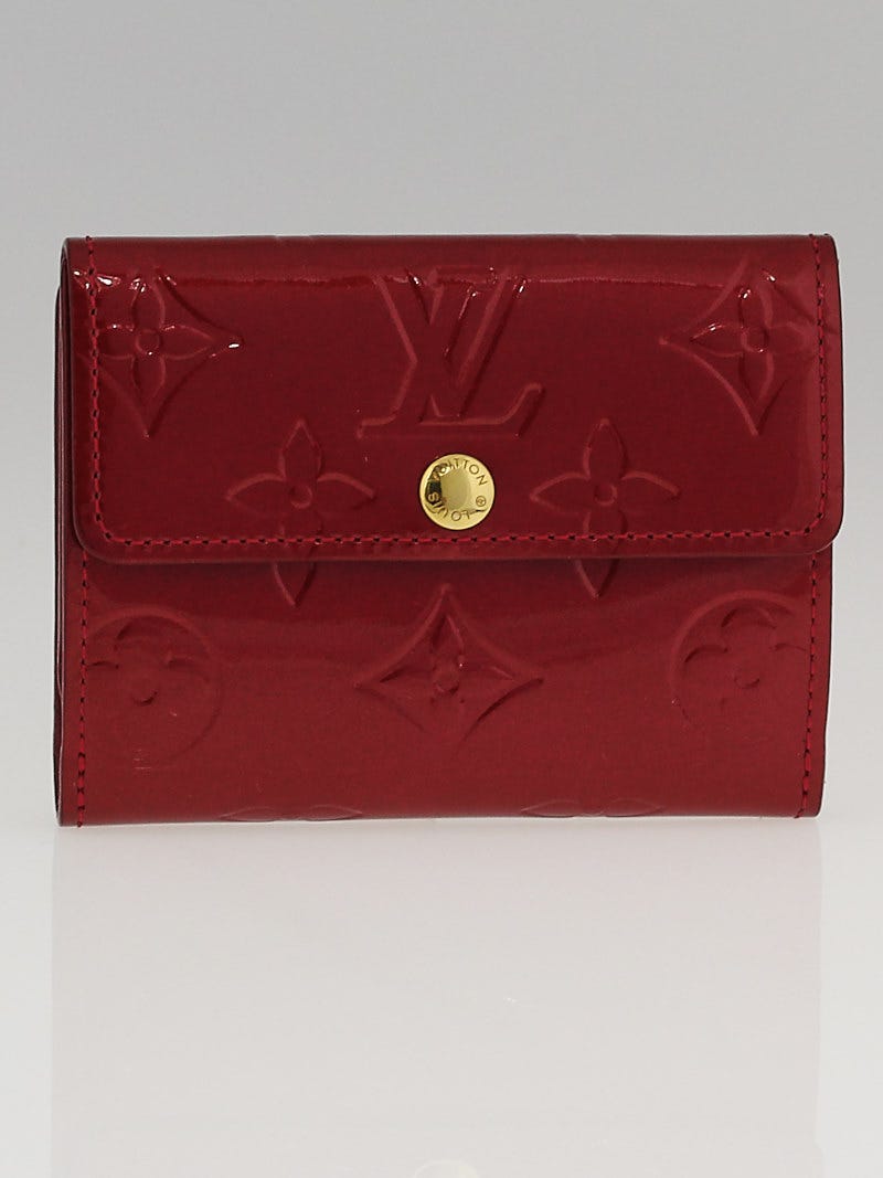 Louis Vuitton, Bags, Nwot Louis Vuitton Authentic Vernis Ludlow In Pomme  Damour Compact Wallet Nwot