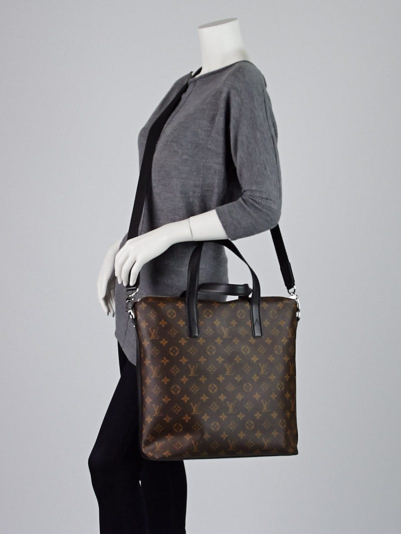 Louis Vuitton Monogram Macassar Canvas Davis Tote Bag - Yoogi's Closet