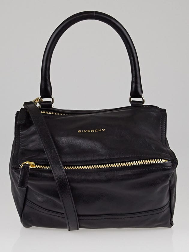 Givenchy Black Calfskin Leather Small Pandora Bag