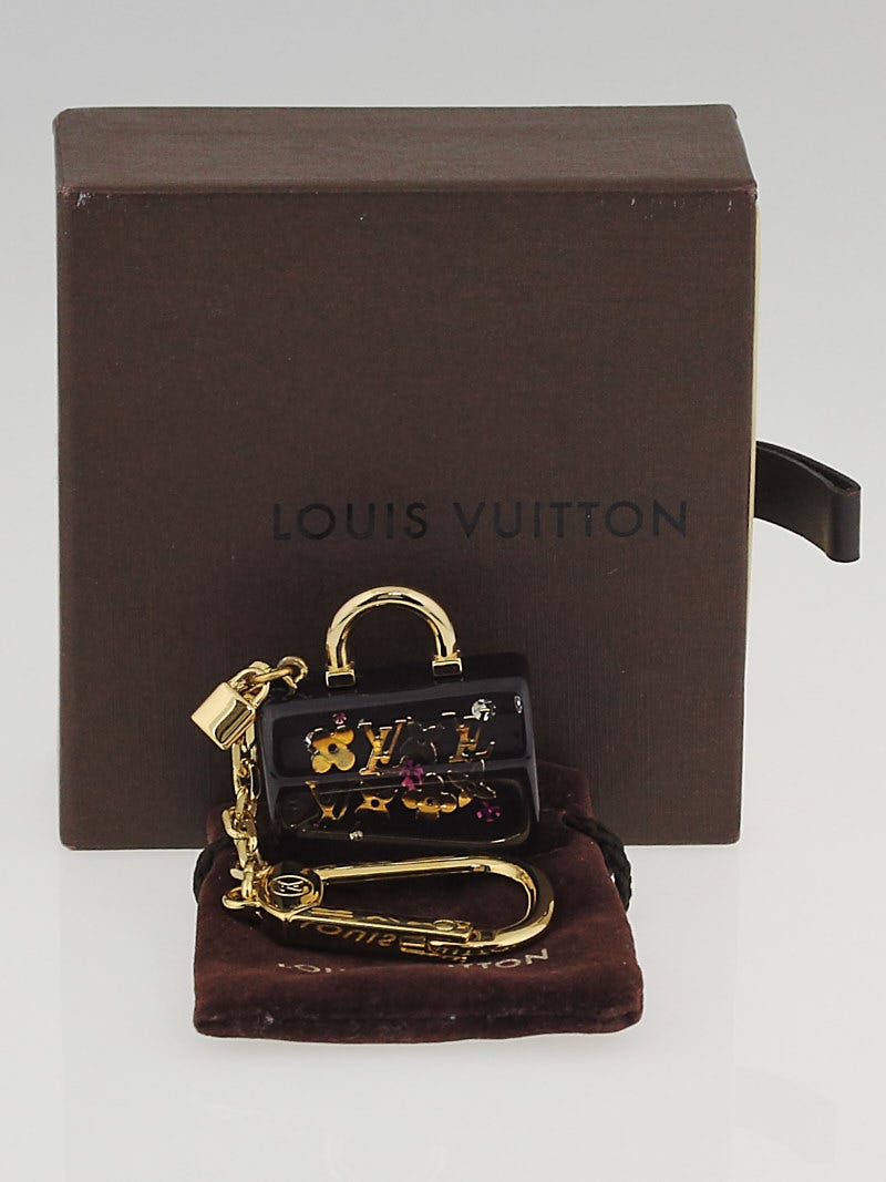 Louis Vuitton Purple Inclusion Speedy Key Holder and Bag Charm