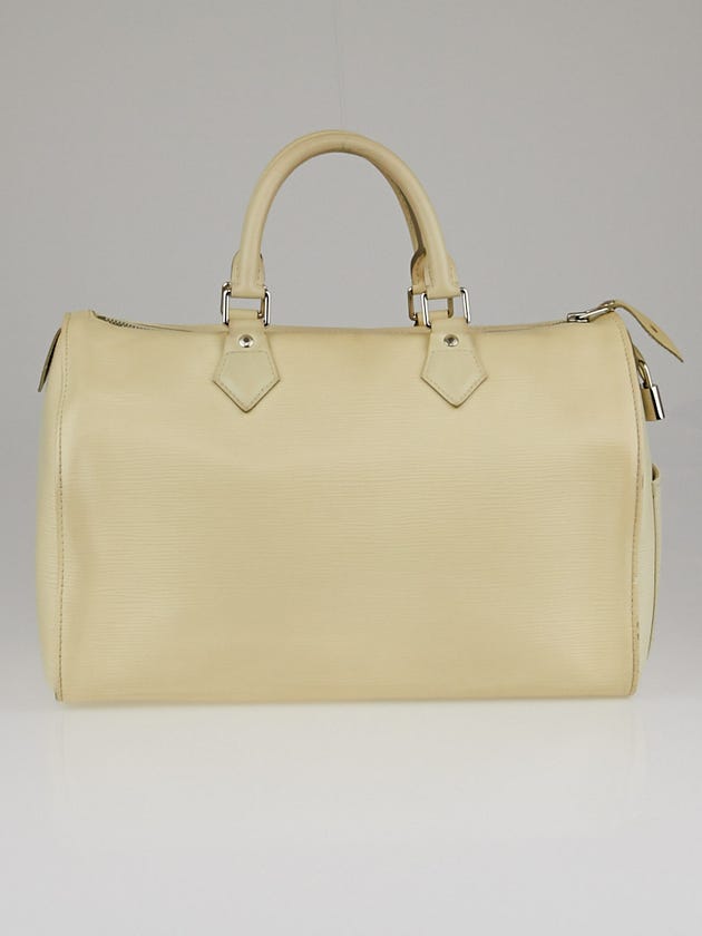Louis Vuitton Ivory Epi Leather Speedy 30 Bag