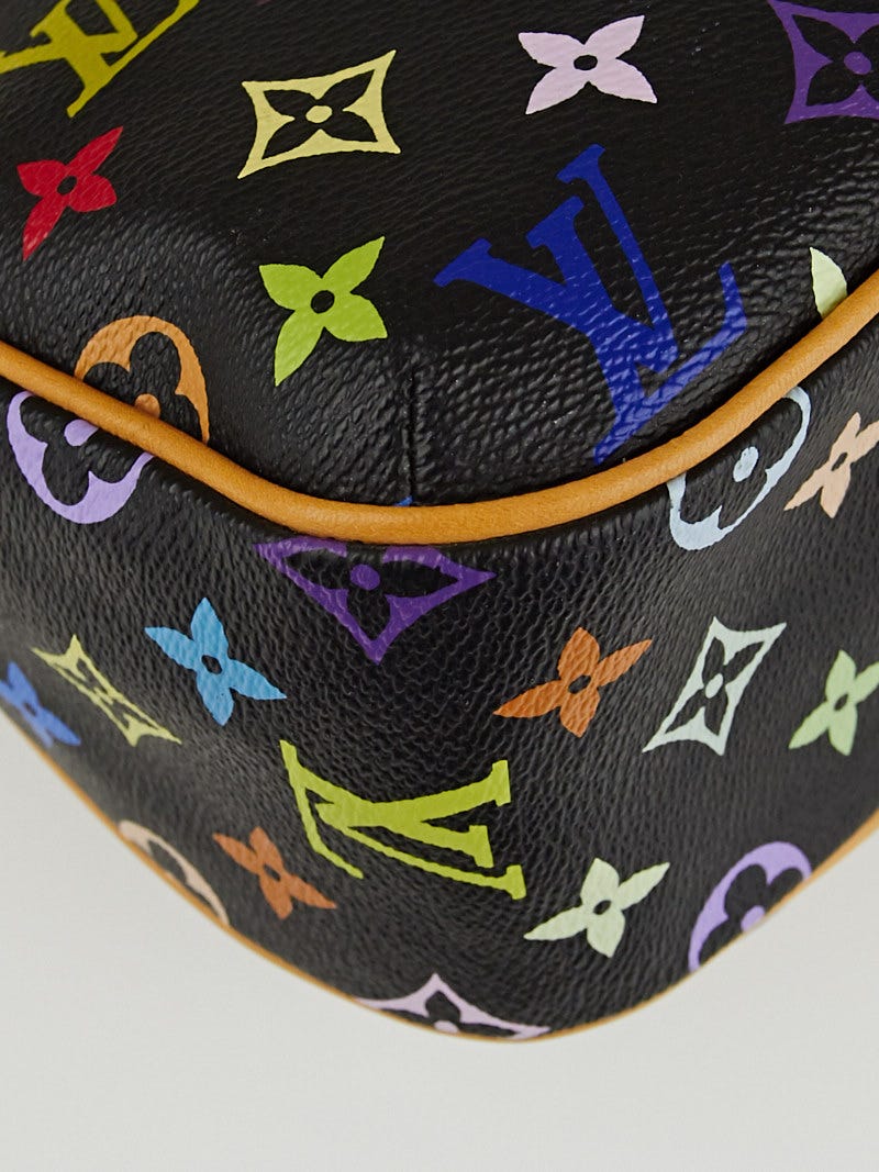 LOUIS VUITTON MONOGRAM Multicolor Black Lodge PM Handbag Shoulder Bag #4  Rise-on