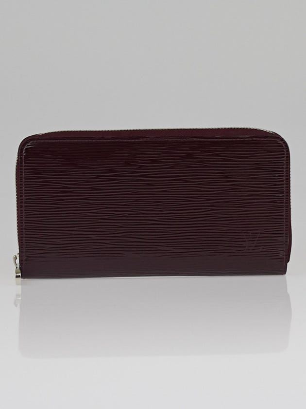 Louis Vuitton Prune Electric Epi Leather Zippy Wallet