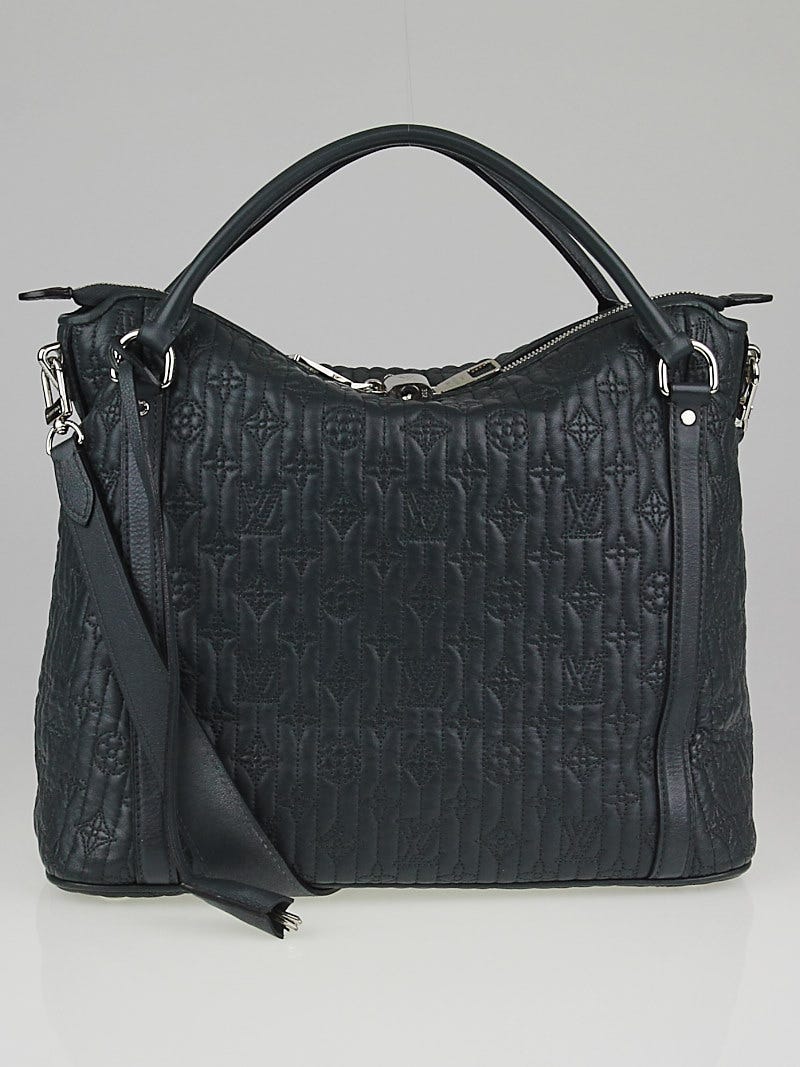 Louis Vuitton Monogram Antheia Ixia PM M94204 Black Leather Lambskin  ref.853024 - Joli Closet