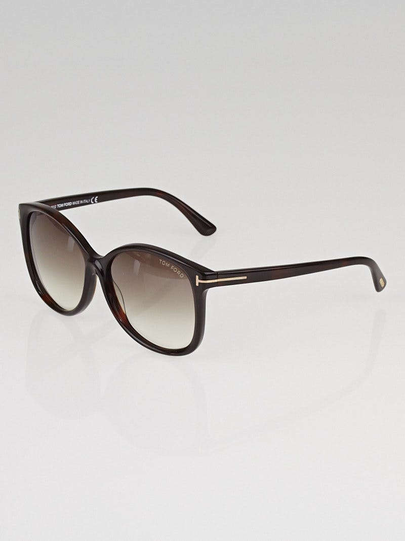 Tom Ford Brown Frame Alicia Sunglasses - TF275 - Yoogi's Closet