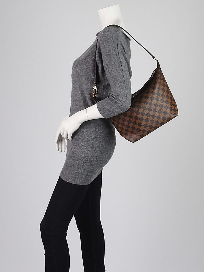 Shop for Louis Vuitton Damier Ebene Canvas Leather Illovo MM Bag - Shipped  from USA