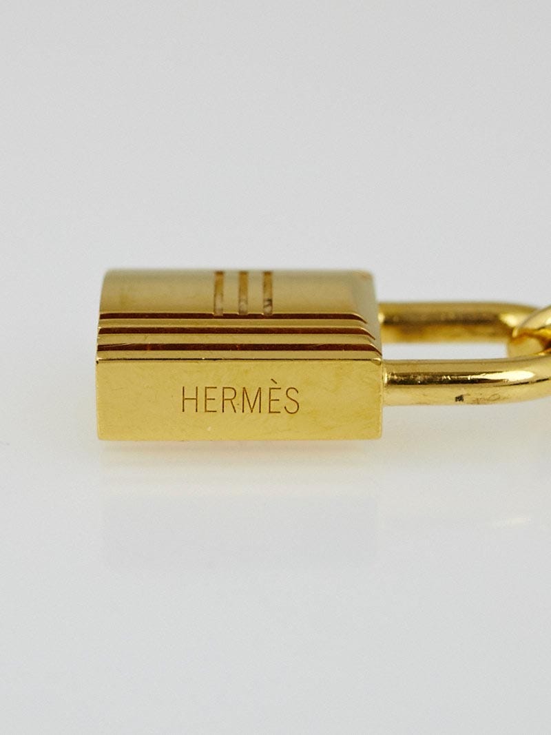 HERMES Breloque Bag Charm Gold 43810