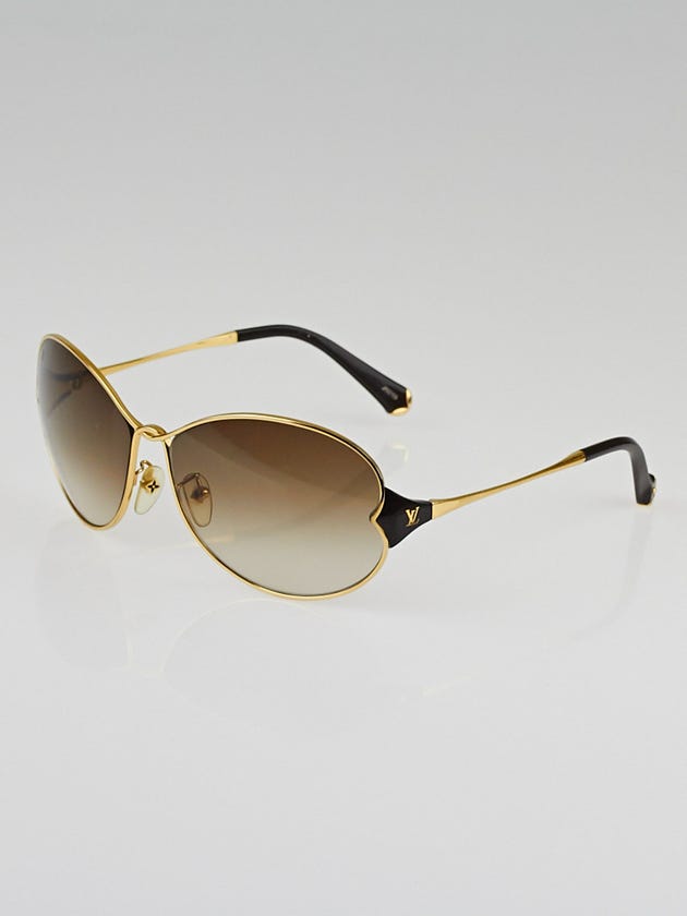 Louis Vuitton Gold Metal Daisy Sunglasses