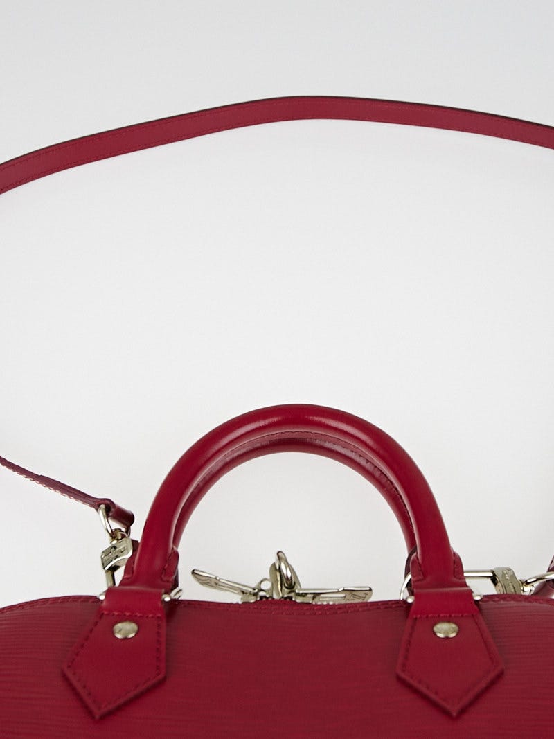 Alma PM Pink Epi Leather Bag with Charms – Poshbag Boutique