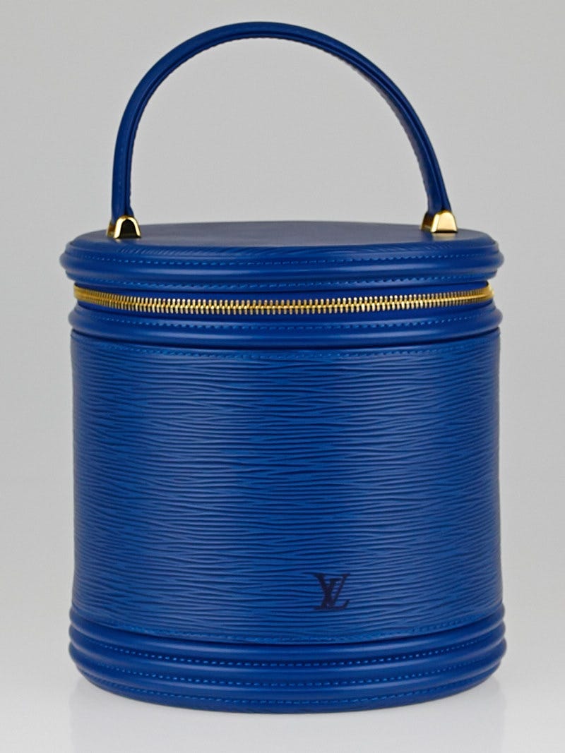 Louis Vuitton Toledo Blue Epi Leather Cannes Bag - Yoogi's Closet