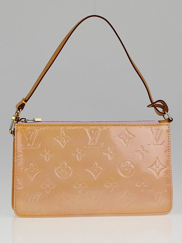 Louis Vuitton Marshmallow Monogram Vernis Lexington Pochette Bag