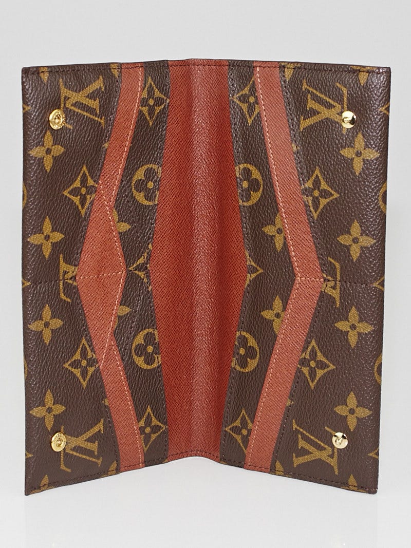 LOUIS VUITTON Monogram Canvas Long Origami Wallet TT2130