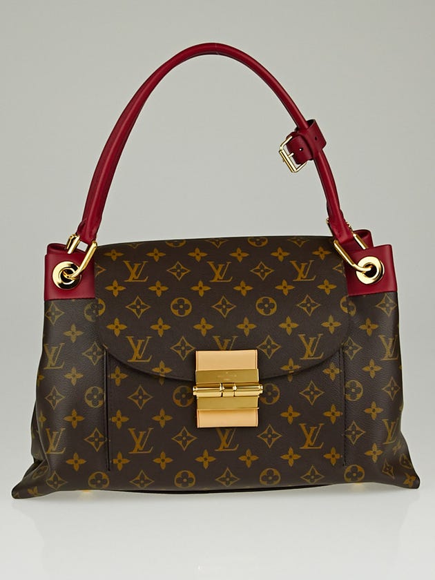 Louis Vuitton Rouge Monogram Canvas Olympe Bag