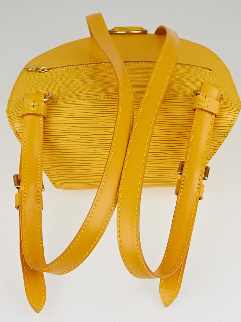 Louis Vuitton Yellow Epi Leather Mabillon Backpack Bag - Yoogi's Closet