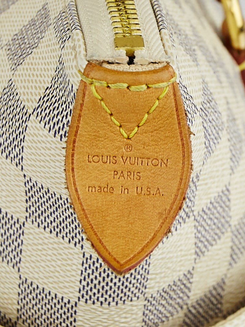 Louis Vuitton Totally Mm Zip 860060 Cream Damier Azur Canvas Tote