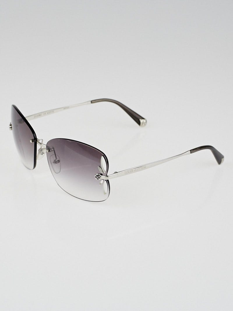 Louis Vuitton Gold/Brown Gradient Z0371U Lily Rimless Sunglasses