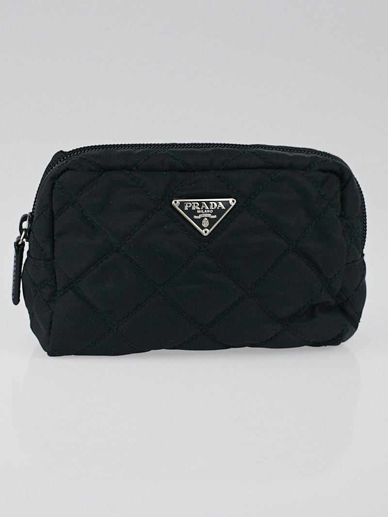 Prada Quilted Tessuto Cosmetic Bag Black deals