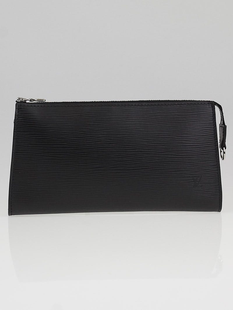 Louis Vuitton Black Epi Leather Pochette 24 Bag - Yoogi's Closet
