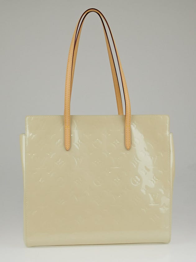 Louis Vuitton Blanc Corail Monogram Vernis Catalina EW Bag