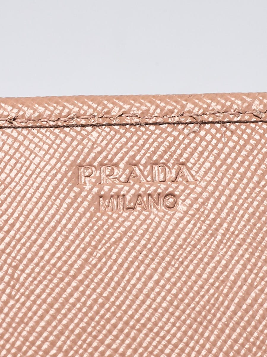Shopbop Archive Prada Leather Ribbon Long Wallet, Saffiano - ShopStyle