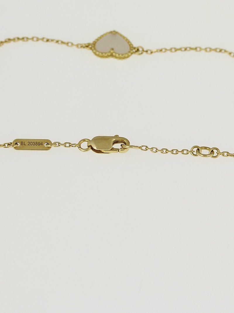 Van Cleef & Arpels Mother-of-Pearl and 18k Yellow Gold Sweet