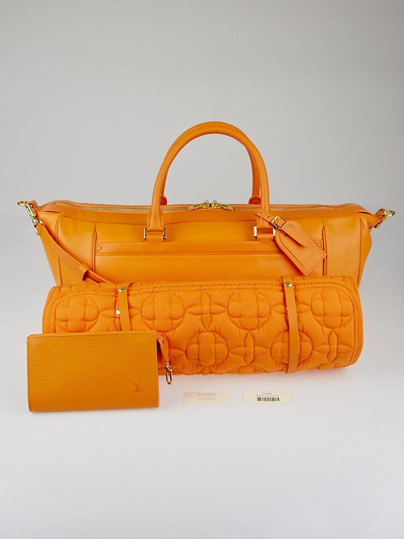 Louis Vuitton Mandarin Epi Leather Dhanura GM Bag | Yoogi's Closet