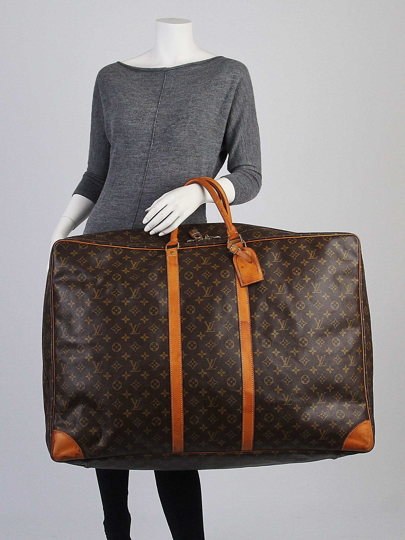 Louis Vuitton Sirius 70 Soft-Sided Luggage, Monogram Canvas, Large Suitcase