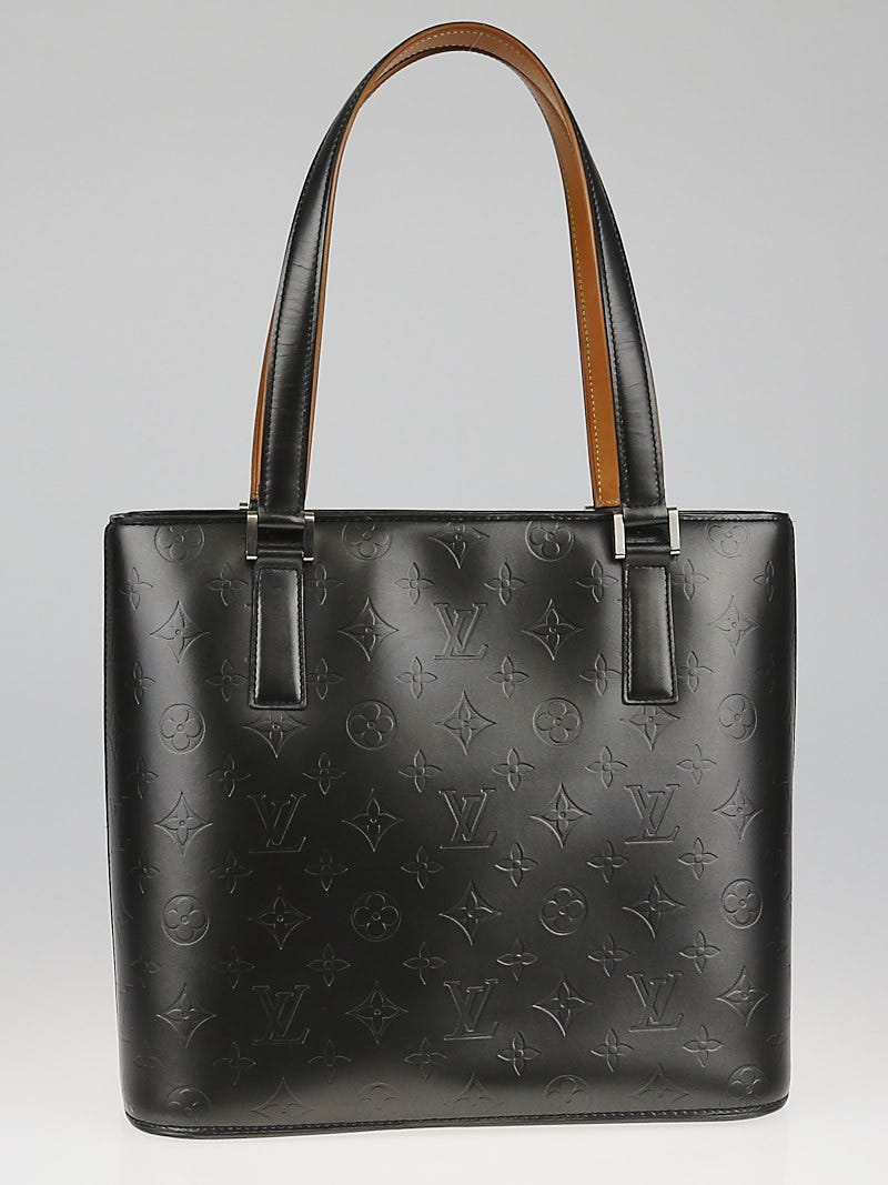 Louis Vuitton Black Monogram Mat Stockton Bag Louis Vuitton | The Luxury  Closet