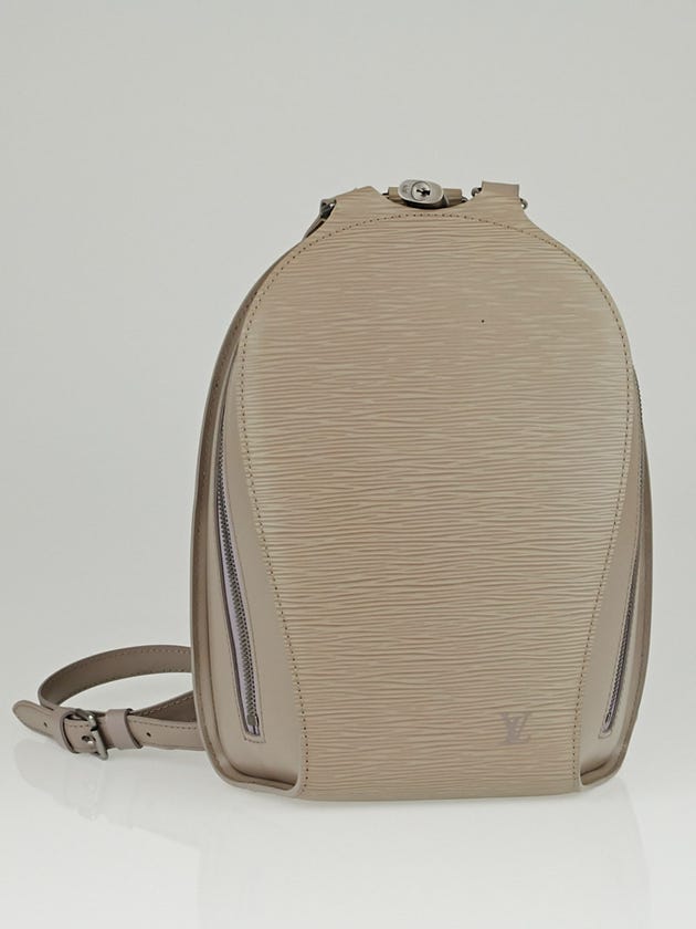 Louis Vuitton Lilac Epi Leather Mabillon Backpack Bag
