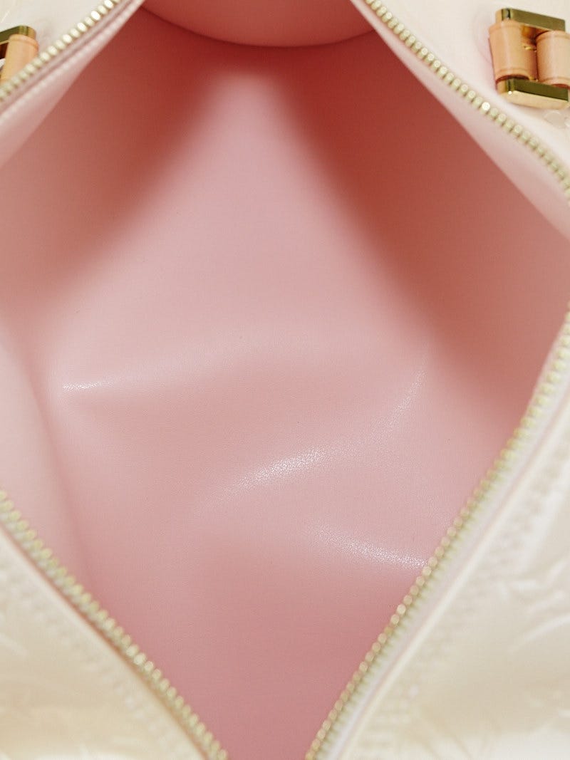Louis Vuitton Marshmallow Monogram Vernis Bedford Bag - Yoogi's Closet