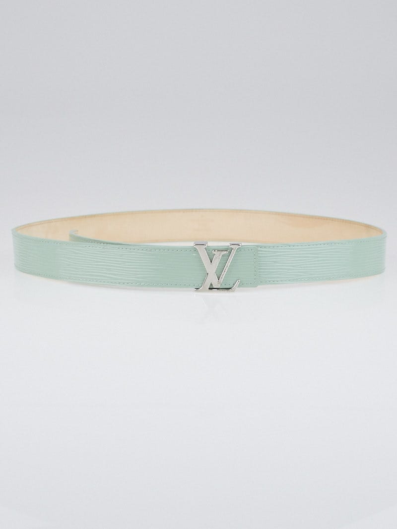 Louis Vuitton Black Epi Leather Lv Initiales Belt (size 90) in