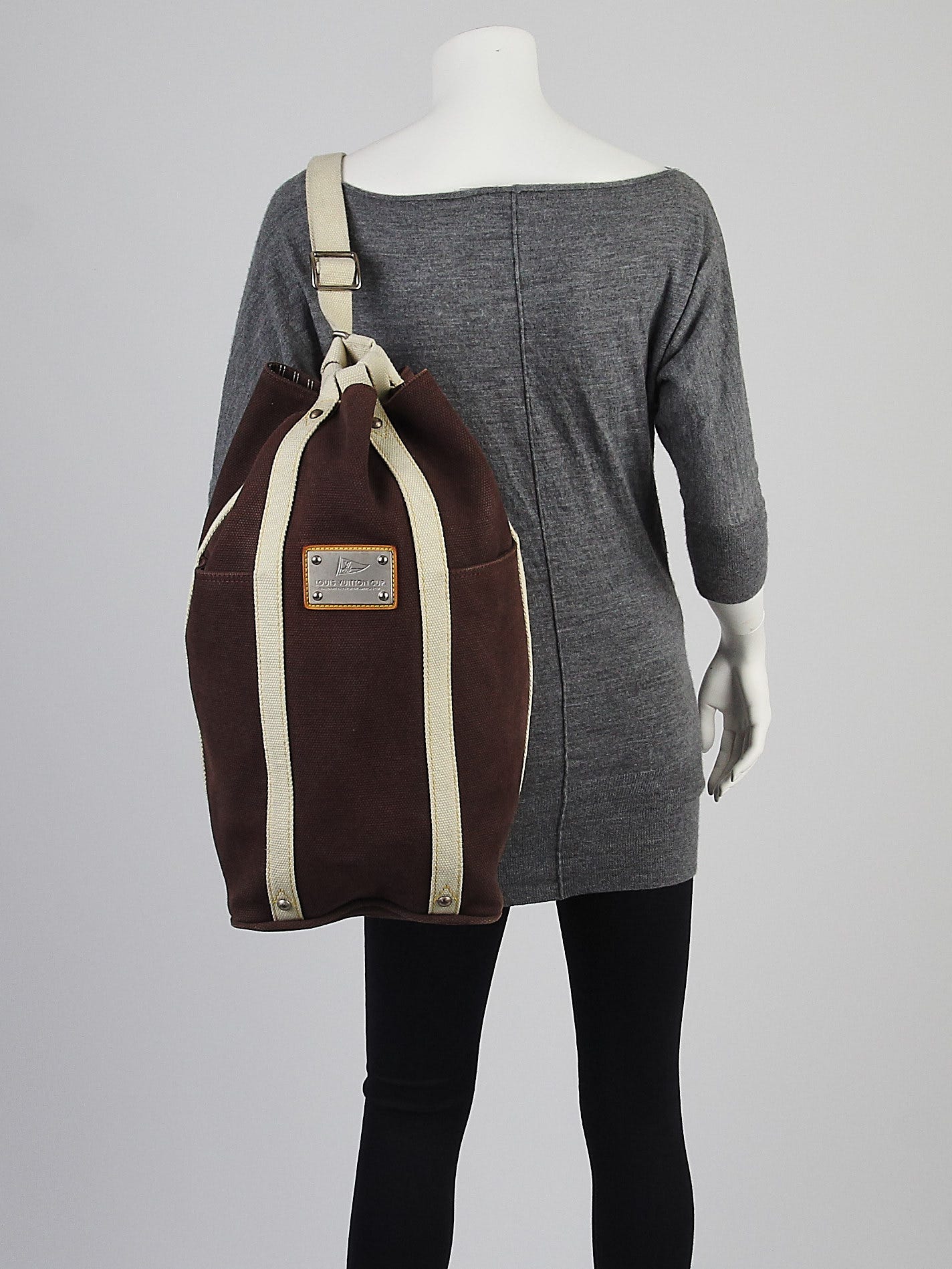 Louis Vuitton Louis Vuitton Randonnee LV Cup Brown Antigua Canvas