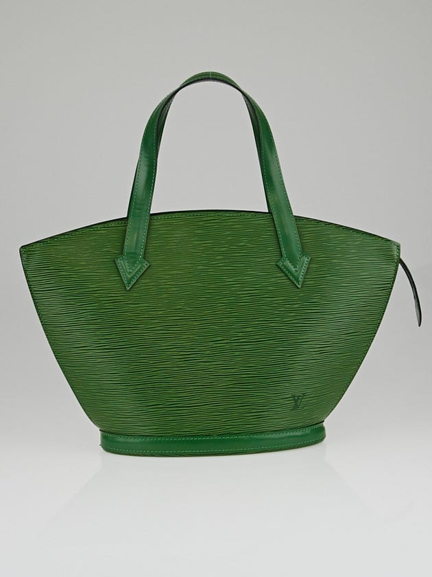 Louis Vuitton Borneo Green Epi Leather Saint Jacques PM Bag