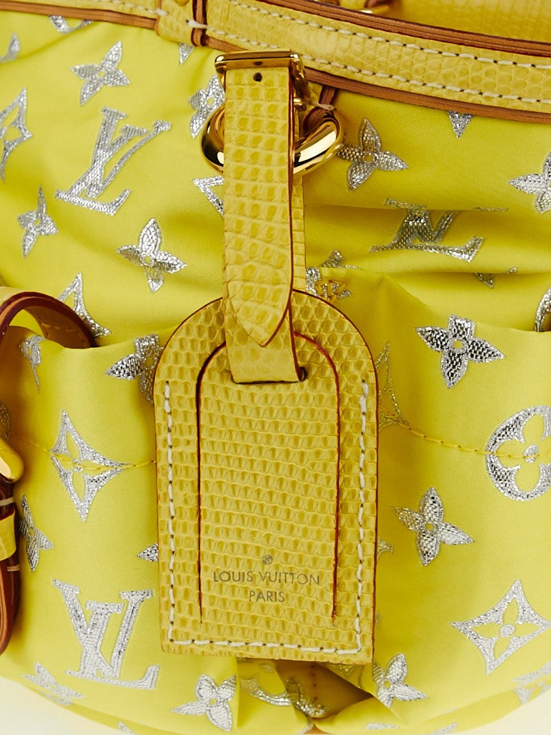 Louis Vuitton Limited Edition Yellow Monogram Glitter Cabas PM Bag -  Yoogi's Closet
