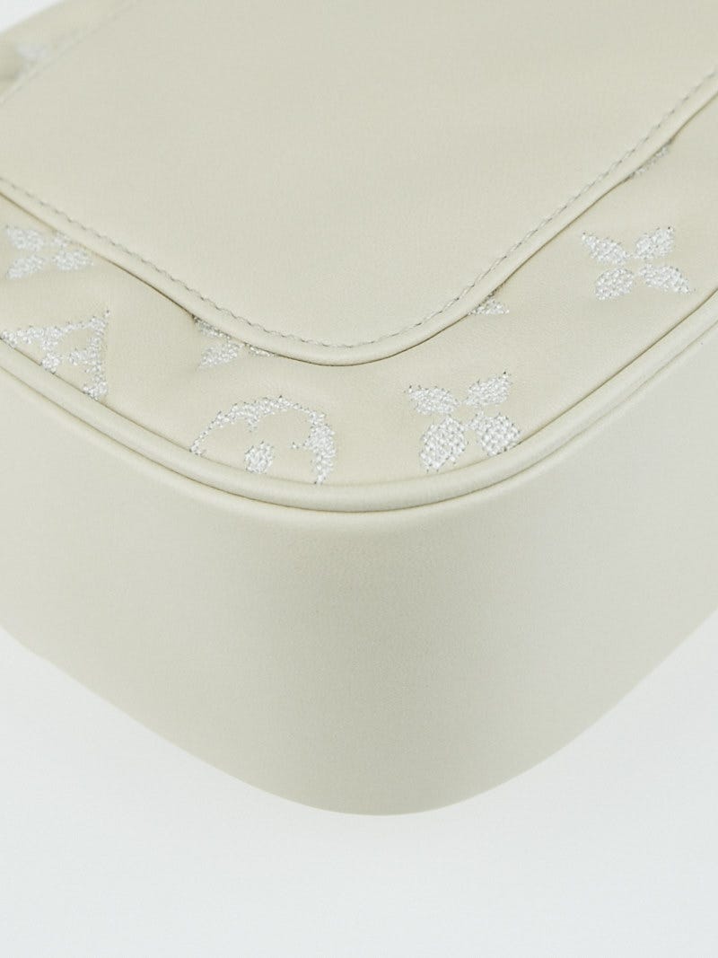 Louis Vuitton Limited Edition Ivory Monogram Mama Broderie