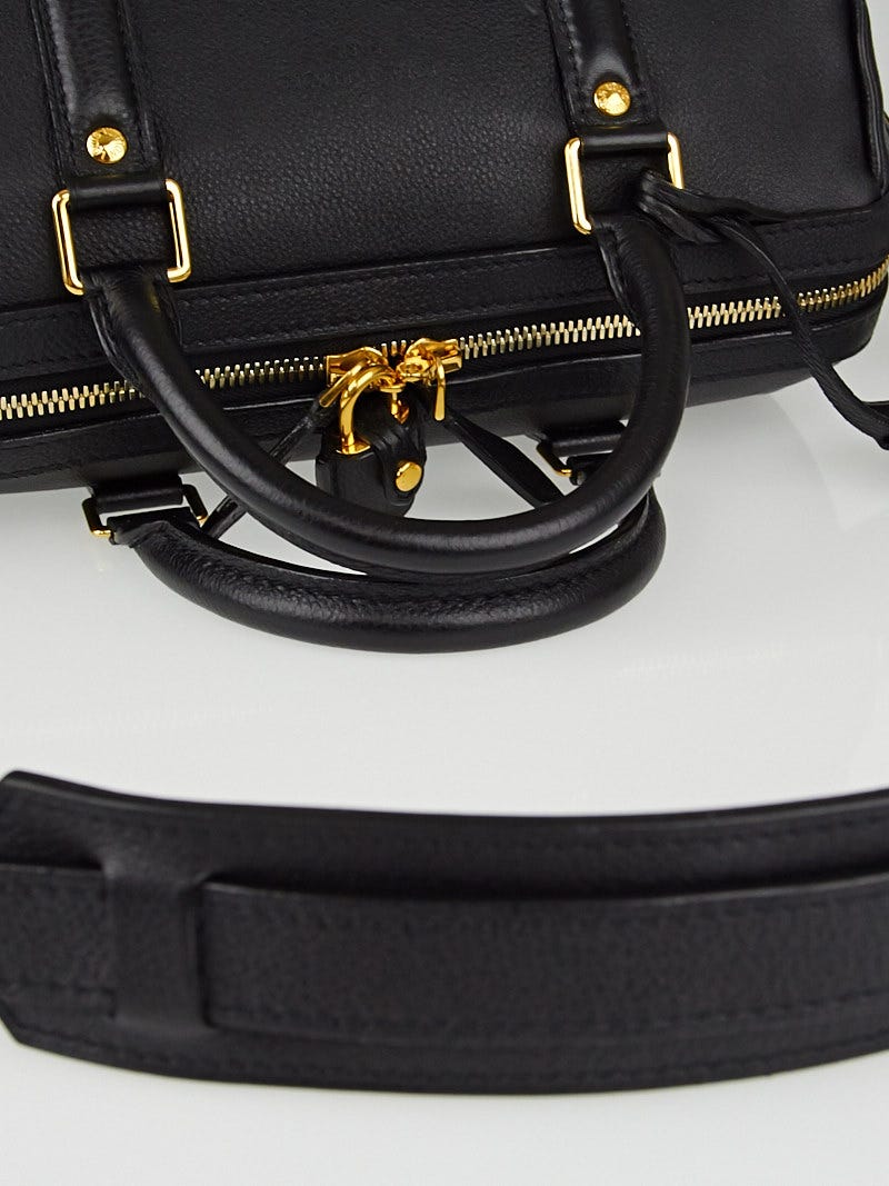 Louis Vuitton Black Calf Leather Sofia Coppola SC PM Bag - Yoogi's Closet
