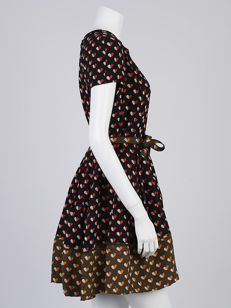 Louis Vuitton Authenticated Silk Dress