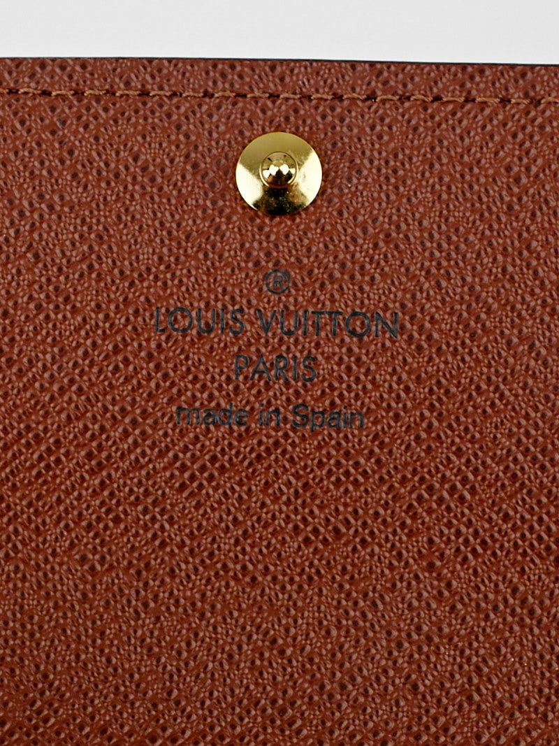 Louis Vuitton Monogram Canvas Anais Compact Wallet Louis Vuitton