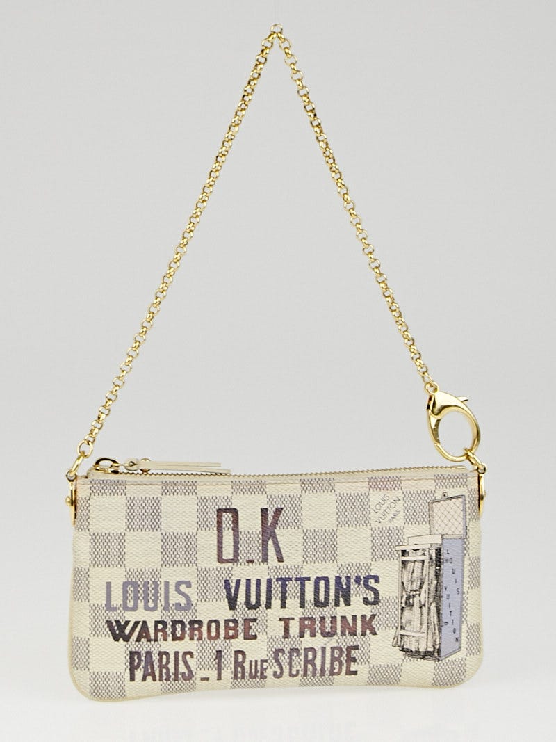 Louis Vuitton, Bags, Louis Vuitton Damier Azur Pochette Milla