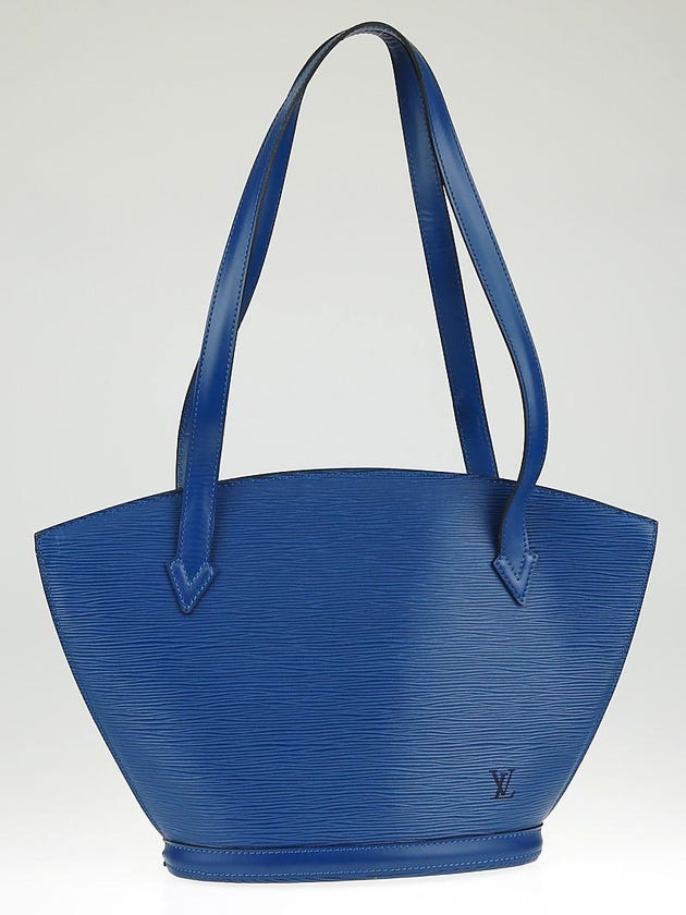 Louis Vuitton Toledo Blue Epi Leather Saint Jacques PM Bag