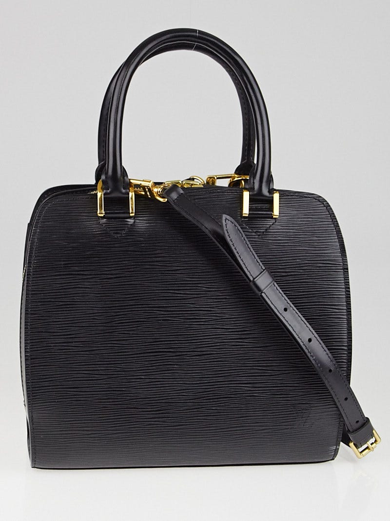 Louis Vuitton Louis Vuitton Black Epi Leather Shoulder Strap For Bags